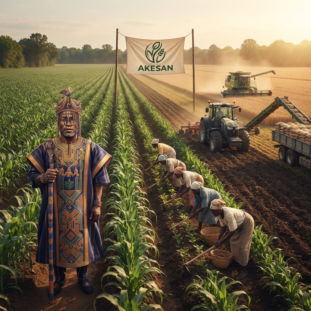 Akesan plantation and processing operation